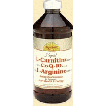 Liquid L-Carnitine, CoEnzyme Q10 and L-Arginine 473ml (16 fl oz)